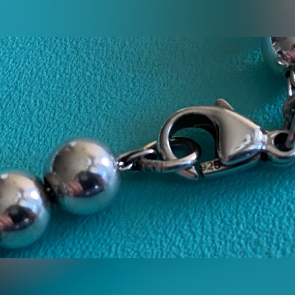 Tiffany & Co. HardWear Graduated Ball Sterling Silver Necklace 16.25” - Picture 3 of 8
